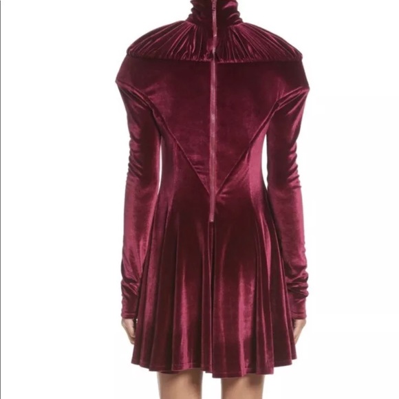 Y/Project velvet dress with lace up NWT size 38 - Picture 8 of 8